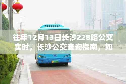 长沙公交查询指南,往年12月13日长沙公交228路实时信息解析及获取方式