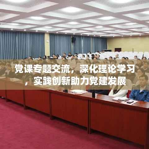 党课专题交流,深化理论学习,实践创新助力党建发展